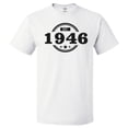 thumbnail image 1 of 80th Birthday Gift For 80 Year Old Established 1946 T Shirt, 1 of 2