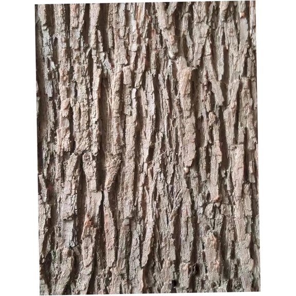 79x16 Inch Cuttable Artificial Tree Bark for Pillars Columns Walls Floors