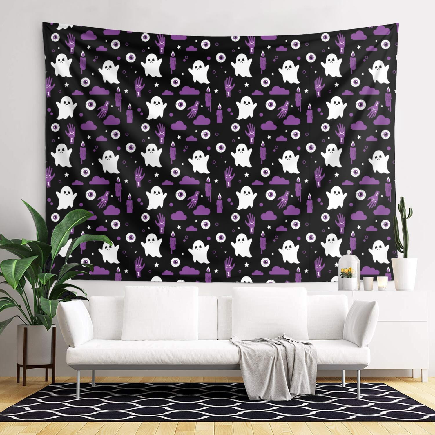 79x60 Inch Rectangle Wall Tapestry for Indoor & Outdoor, Living Room ...