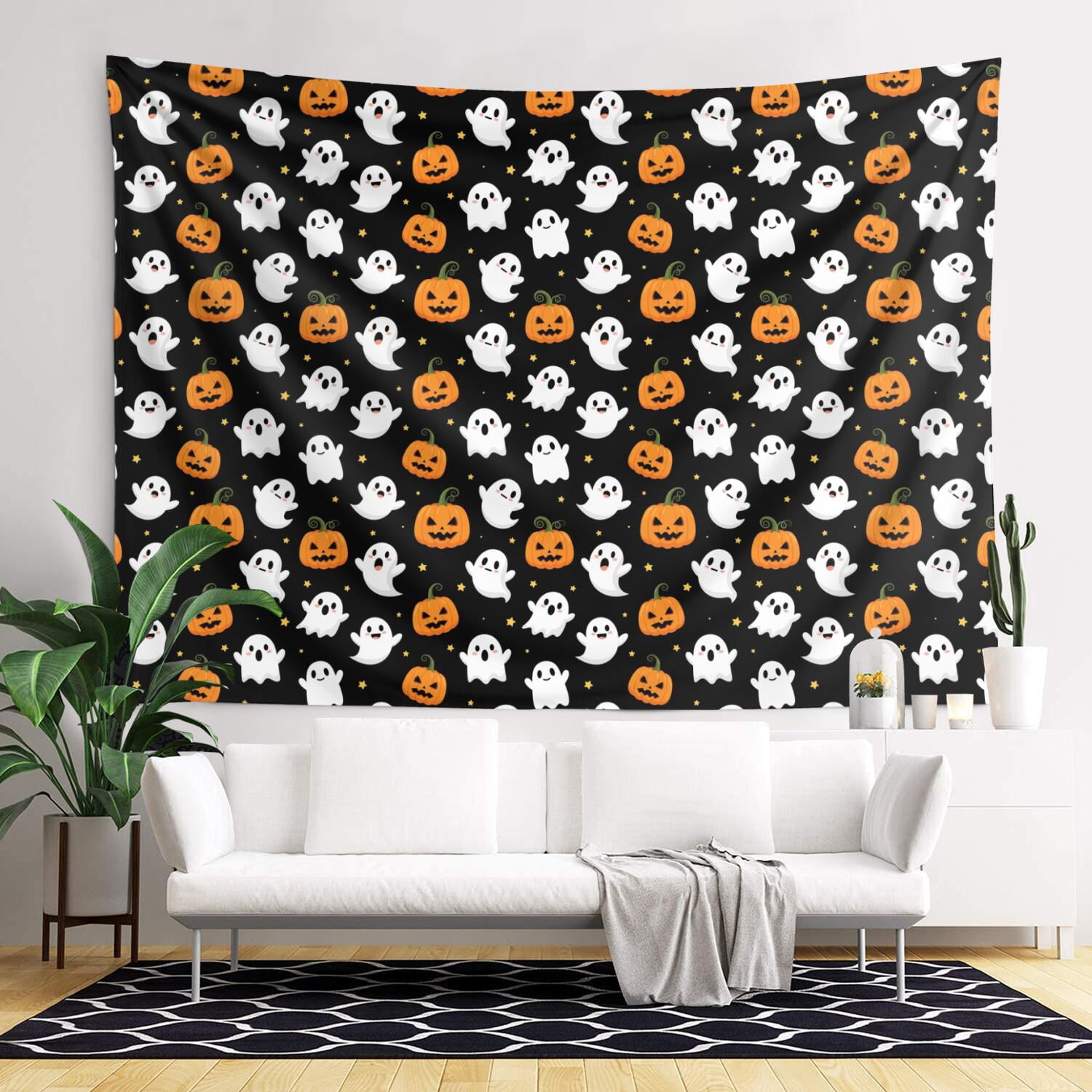 79x60 Inch Rectangle Wall Tapestry for Indoor & Outdoor, Living Room ...