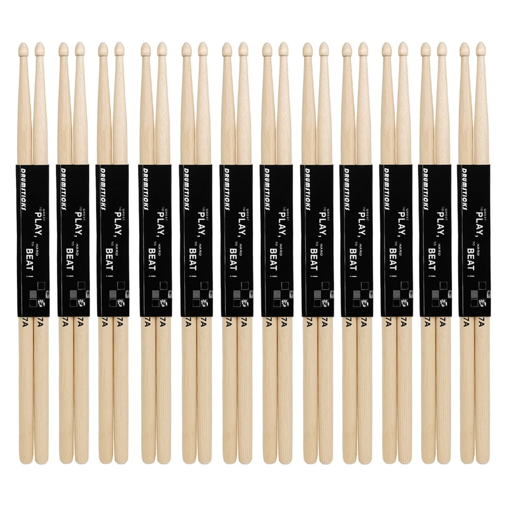 7A Drumsticks for Adults Kids Classic-Wooden Drum Sticks Percussion Accessories