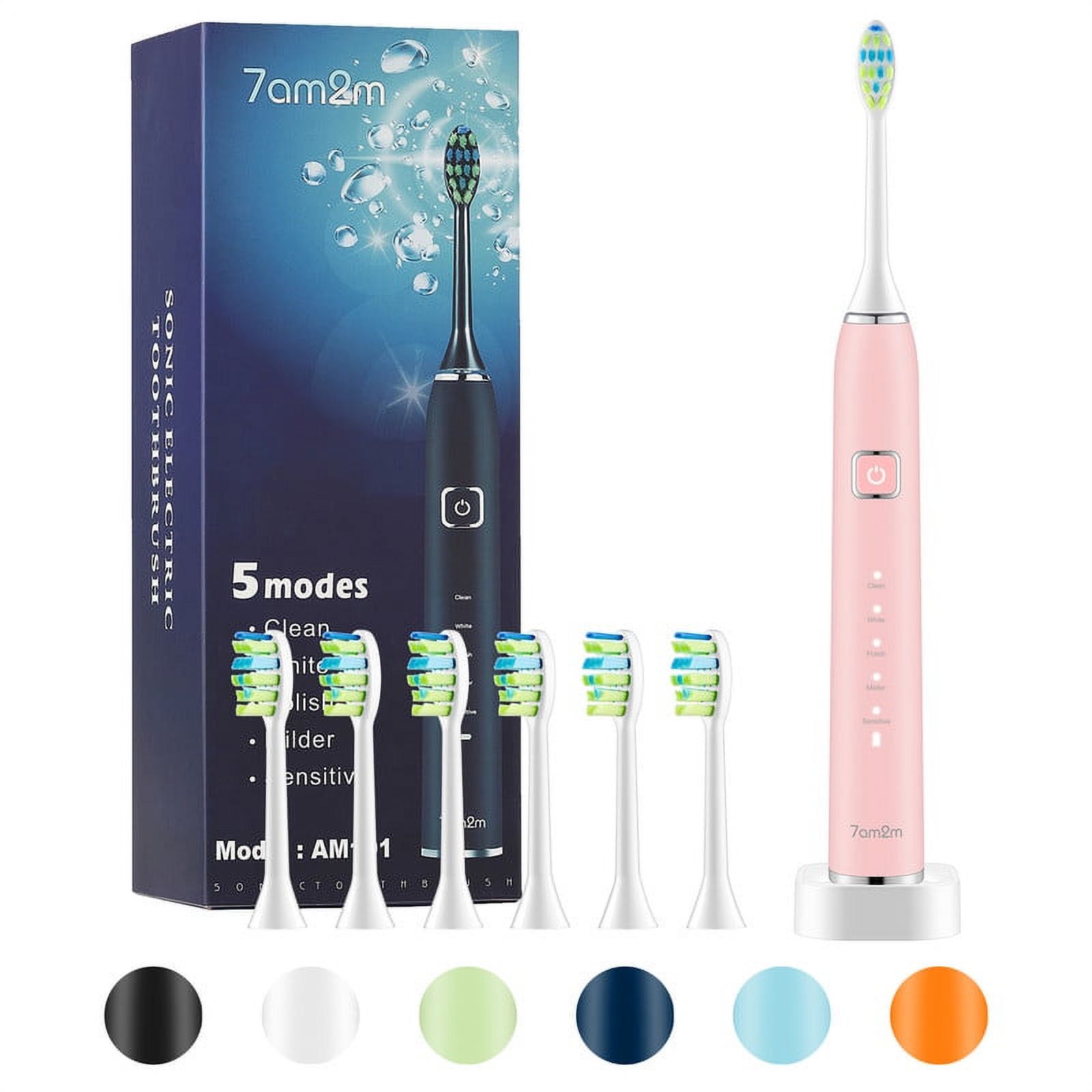 OralB Kids Electric Toothbrush with Sensitive Brush Head and Timer