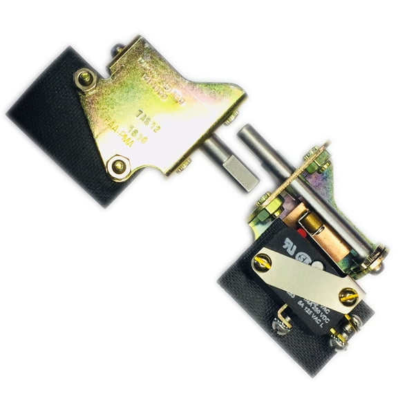 7AS12 FAA-PMA Switch Safety Interlock N.O./N.C. SPDT Shaft 15.1A 250VAC 250VDC 372.85VA Screw Screw Mount