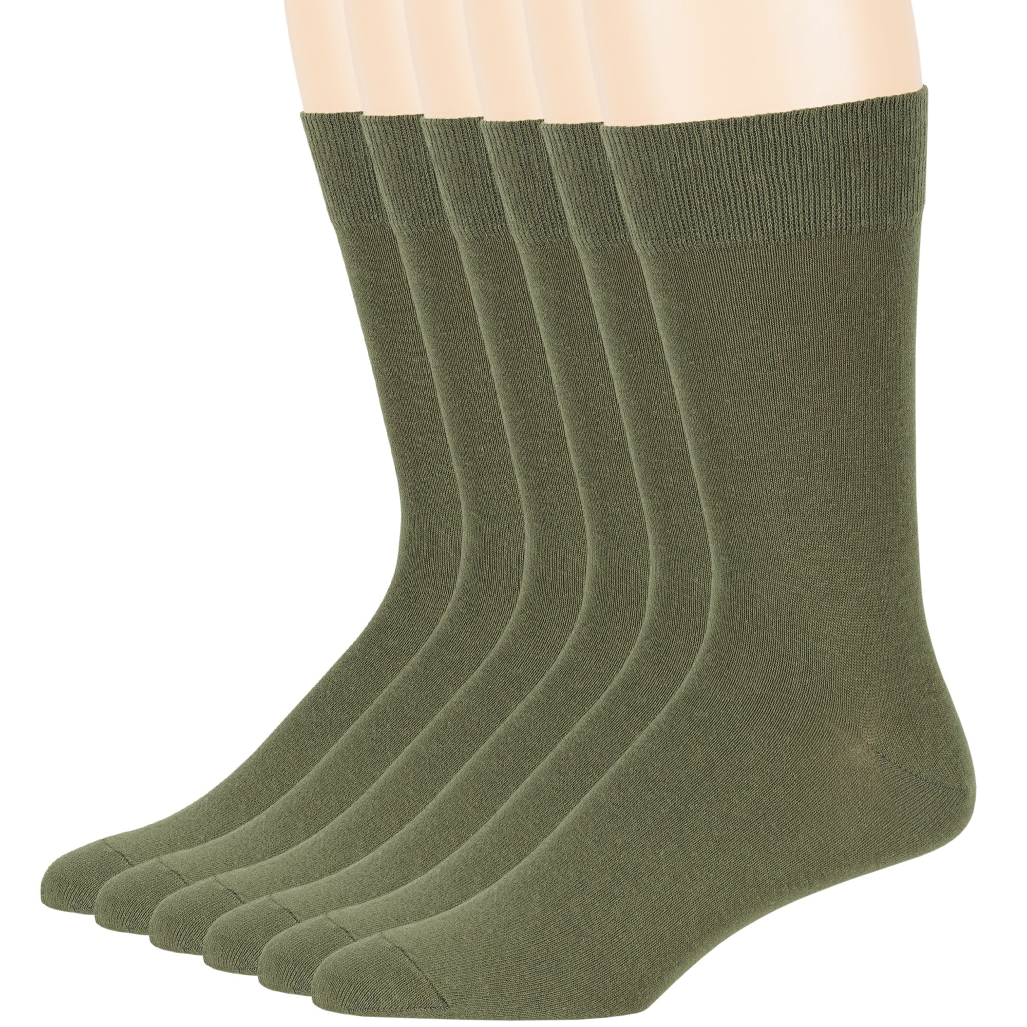 7 Big Stars Men's Packaged Long Dressy Cotton Crew Socks