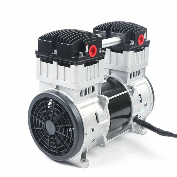 7CFM Silent Air Pump Compressor Head Small Air Mute Oilless Vacuum Pump 1100W