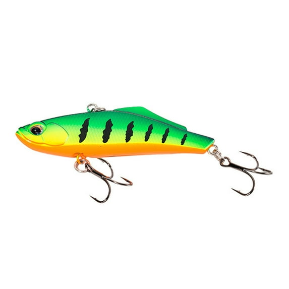 7CM/15.5G VIB Fishing Lure with Hooks Long Casting Hard Artificial Bait Freshwater Saltwater Trout Bass Walleye Fishing Accessories