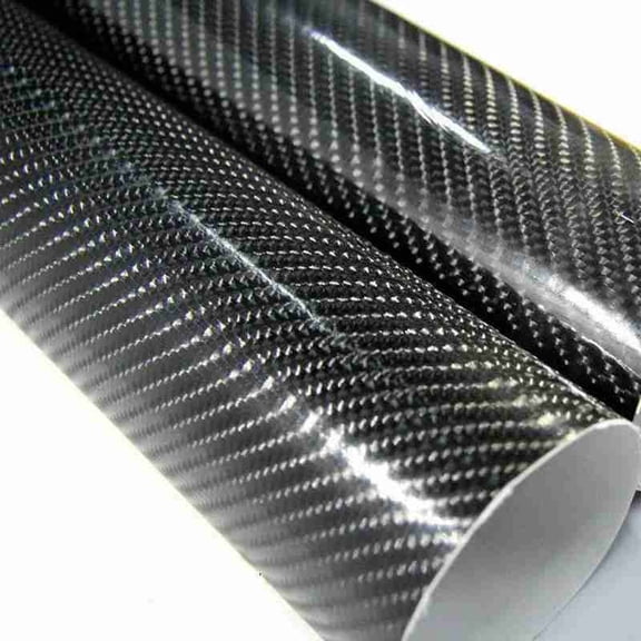 7D Carbon Fiber Vinyl Film Wrap Car Hood Roof Door Sticker Trunk N5R2