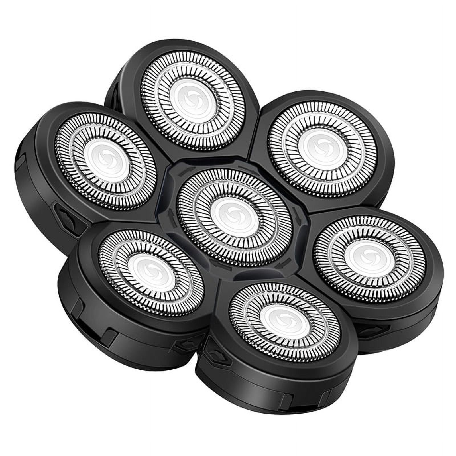 7D Electric Shaver Replacement Head Bald Replacement Shaver Blade