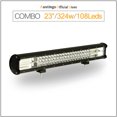 7D LED Bar 12 14 17 20 23in LED Light Bar for Car Tractor Boat OffRoad
