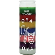 7DAY Candle-OYA 7 Color:Orishas 7 Day Glass Candle OYA - 7 Colors