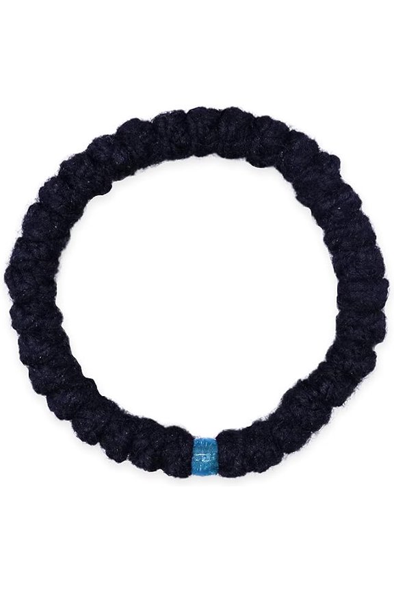 Knotted Wool Bracelet for Men (Turquoise)