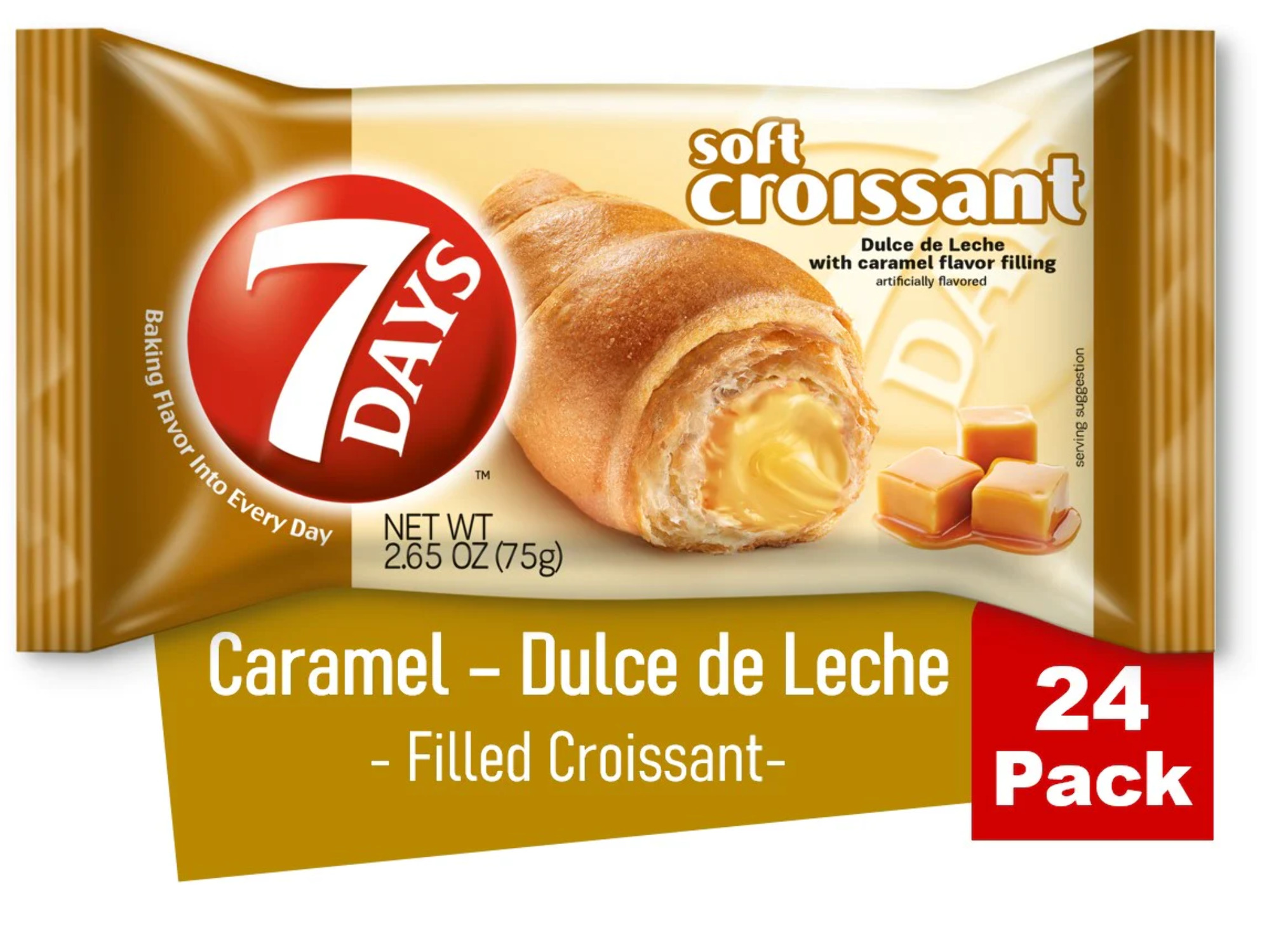 7Days Soft Croissant, Variety Pack, 2.65oz (Pack of 24) - Walmart.com