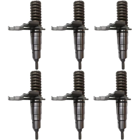 7E-9585 7E9585 6PCS Fuel injector Fits for CAT 3114T 3116 Engine IT18F IT28F Integrated Toolcarrier RT80 RT100 Material processor 320 320L 320N Excavator