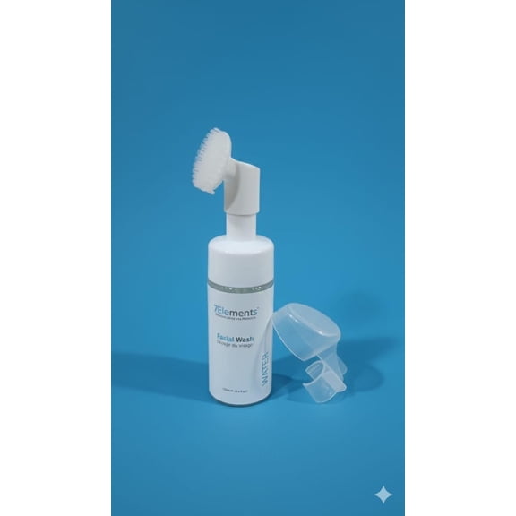 7Elements Dead Sea Facial Wash with Silicon Brush