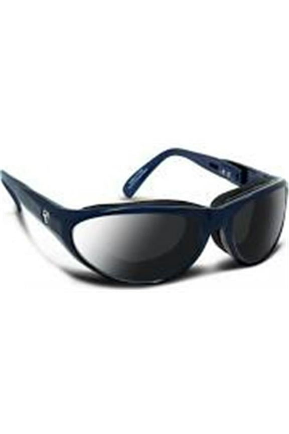 by Panoptix Mens AirShield Raptor FX Sunglasses, RX Ready, Glossy Black Fra