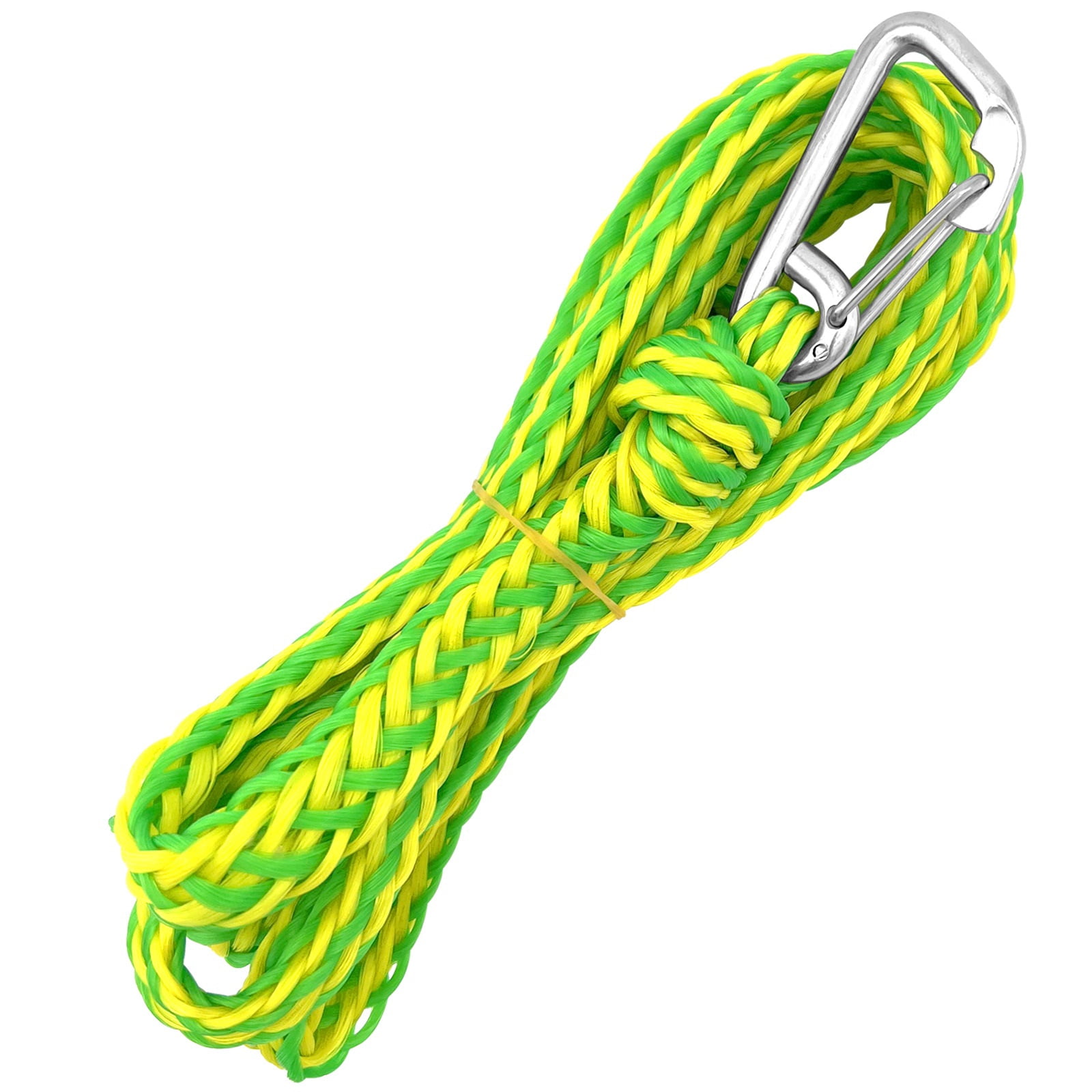 7FT/12FT Dock Lines Rope Mooring with Snap Hook Spliced Eye, Green ...
