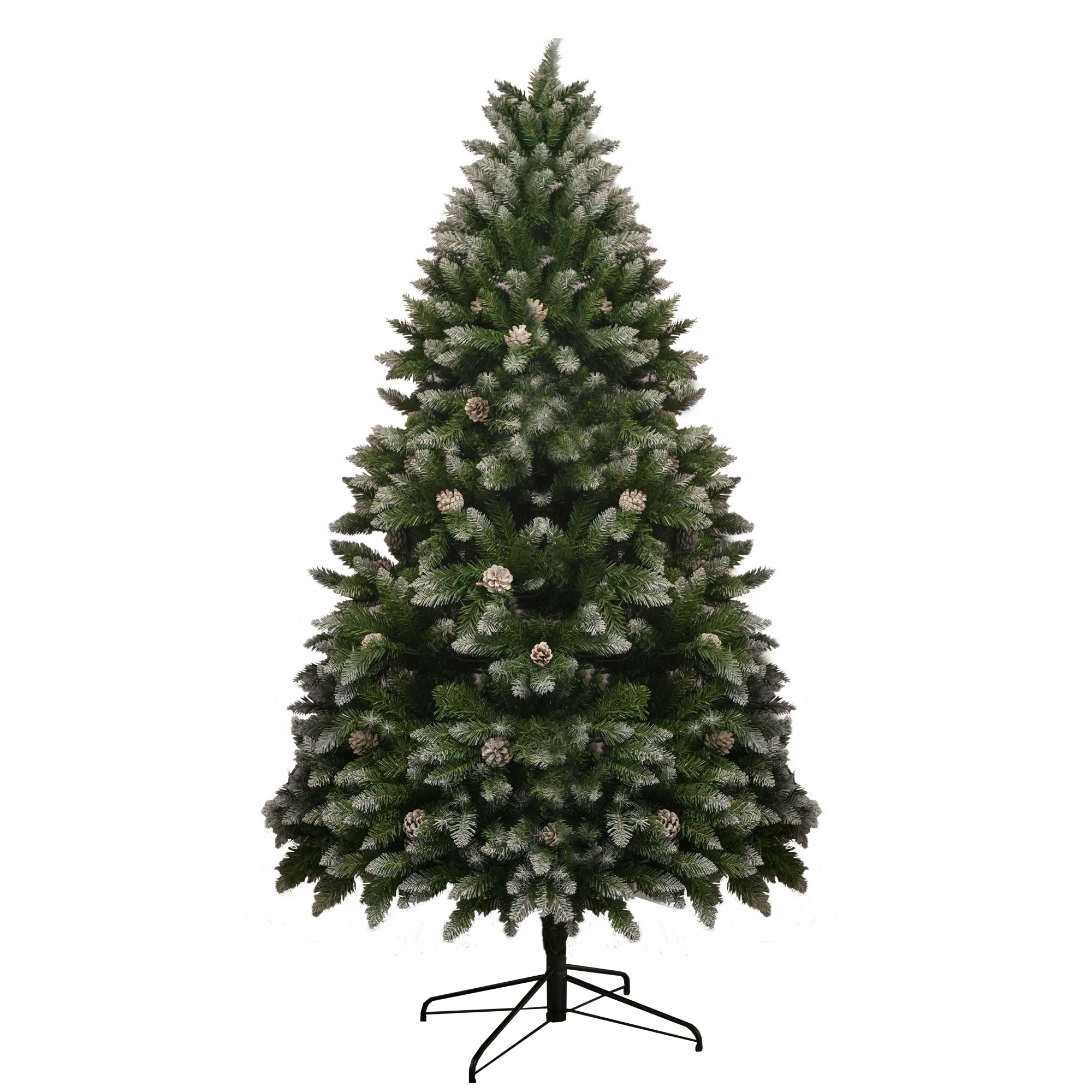 7FT Artificial Christmas Tree Holiday Xmas Pine Tree with 1435 Branch