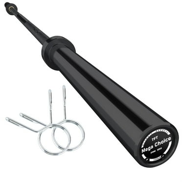 7FT Barbell, Weight Bar For Weightlifting and Powerlifting 45lb, Bar for 1500lbs Capacity