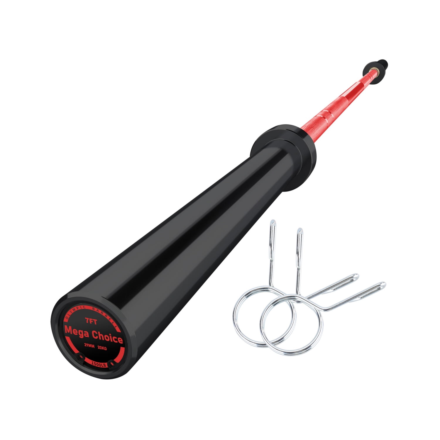 7FT Barbell, Weight Bar For Weightlifting and Powerlifting 45lb, Bar for 700lbs Capacity, Weight Bar Fit 2” Standard Weights