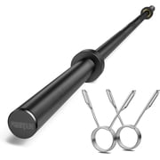 7ft Olympic Barbell, Weight Bars for Weightlifting Powerlifting 51 lbs, 1900lbs Capacity Strength Training Bar Fit for 2 inch Plates