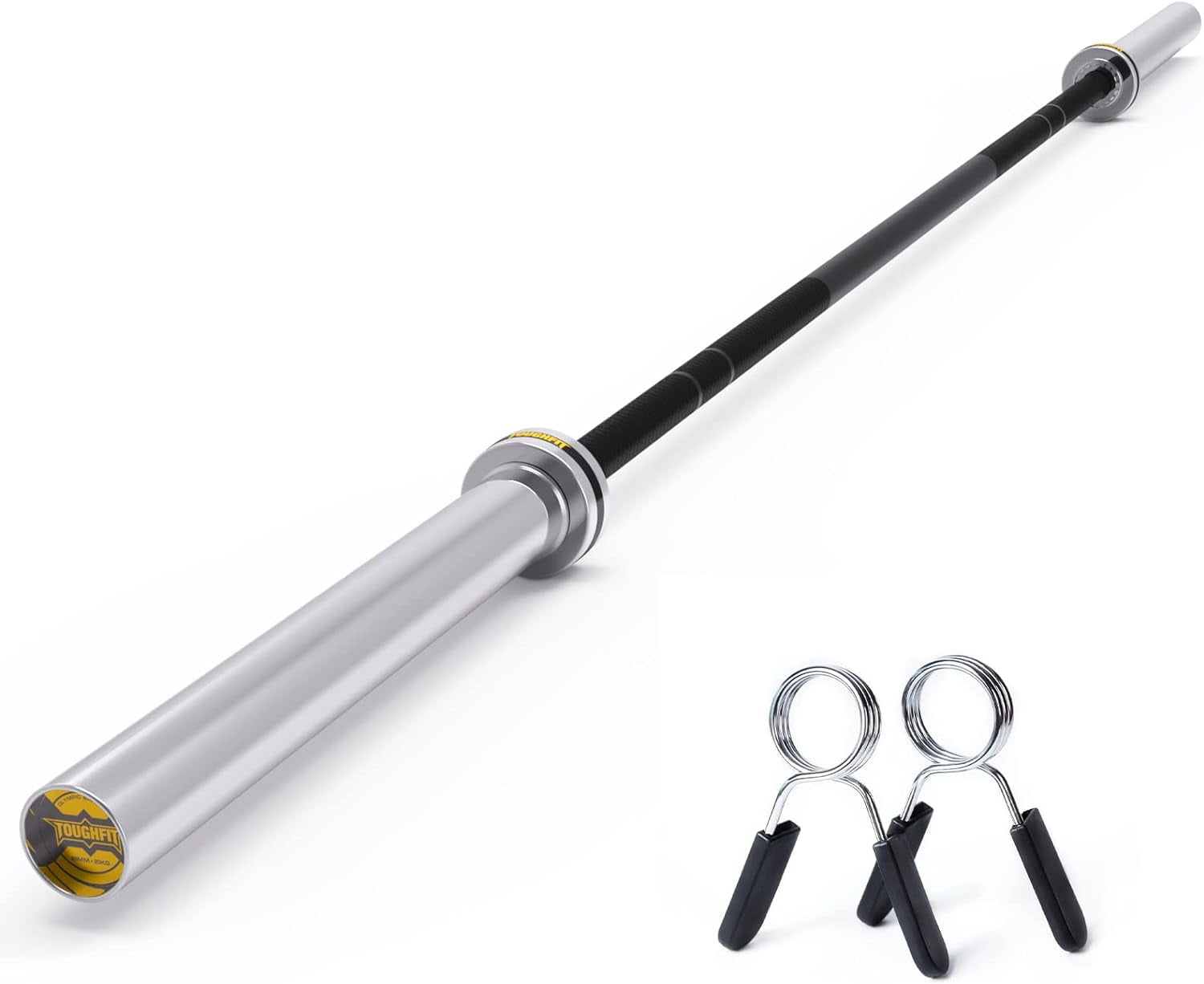 7FT Olympic Barbell Strength Training Bars For Weightlifting And