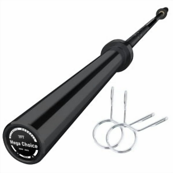 7FT Powerlifting Barbell,45LB Barbell Heavy-Duty 700LB Capacity,2-Inch Weight Bar for Snatch & Strength Training,Weight Bar for Bench Press Deadlift Squat
