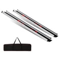 thumbnail image 1 of 7FT Telescopic Wheelchair Ramp, 600 LBS Heavy Duty Capacity, Adjustable Non-Slip Aluminum Mobility Ramp, Portable Foldable Handicap Access Ramp for Home Steps, Stairs, Doorways, Indoor Outdoor Use, 1 of 7
