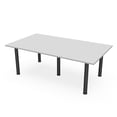 thumbnail image 1 of 7Ft Rectangle Conference Room Table Power And Data  Post Legs, 1 of 5