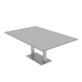 thumbnail image 1 of 7Ft Rectangular Conference Room Table Power And Data Square Metal Base, 1 of 5