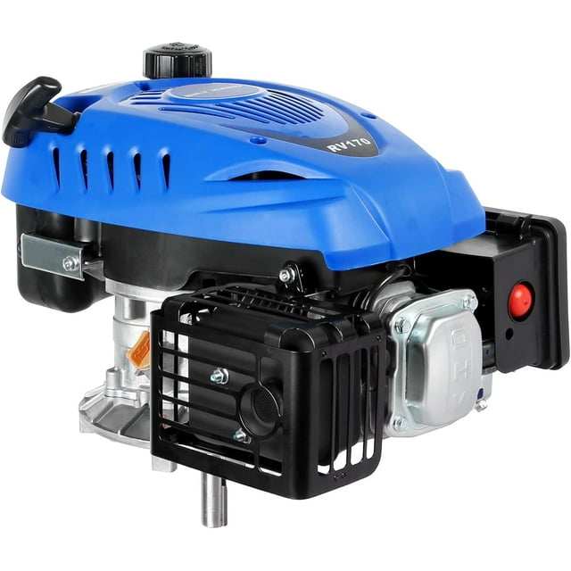 7HP Gas Engine Horizontal Shaft, 212cc 4 Stroke OHV Industrial Grade