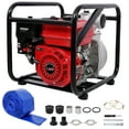 thumbnail image 1 of 7HP Heavy Duty Gas Powered Trash Pump 3 Inch 264GPM with 25ft Hose for Quick Setup, EPA Certified 4-Stroke Engine Ideal for Flood Control, Construction, and Farm Irrigation, 1 of 8