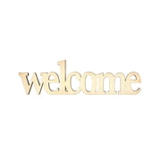 Hello Hobby 7 Wood Word, Welcome