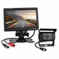 thumbnail image 1 of 7-Inch Waterproof Backup Camera System for Cars, Vans, SUVs with Night Vision and Rear View Monitor, 1 of 8
