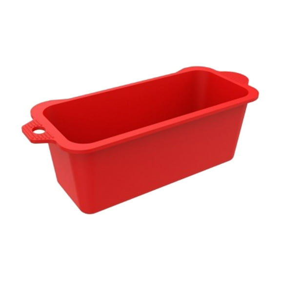 7In Silicone Oven Drip Pan Insert Nonstick Grease Collector Tray For Baking Sheets Roasting Pans(Red-7In)