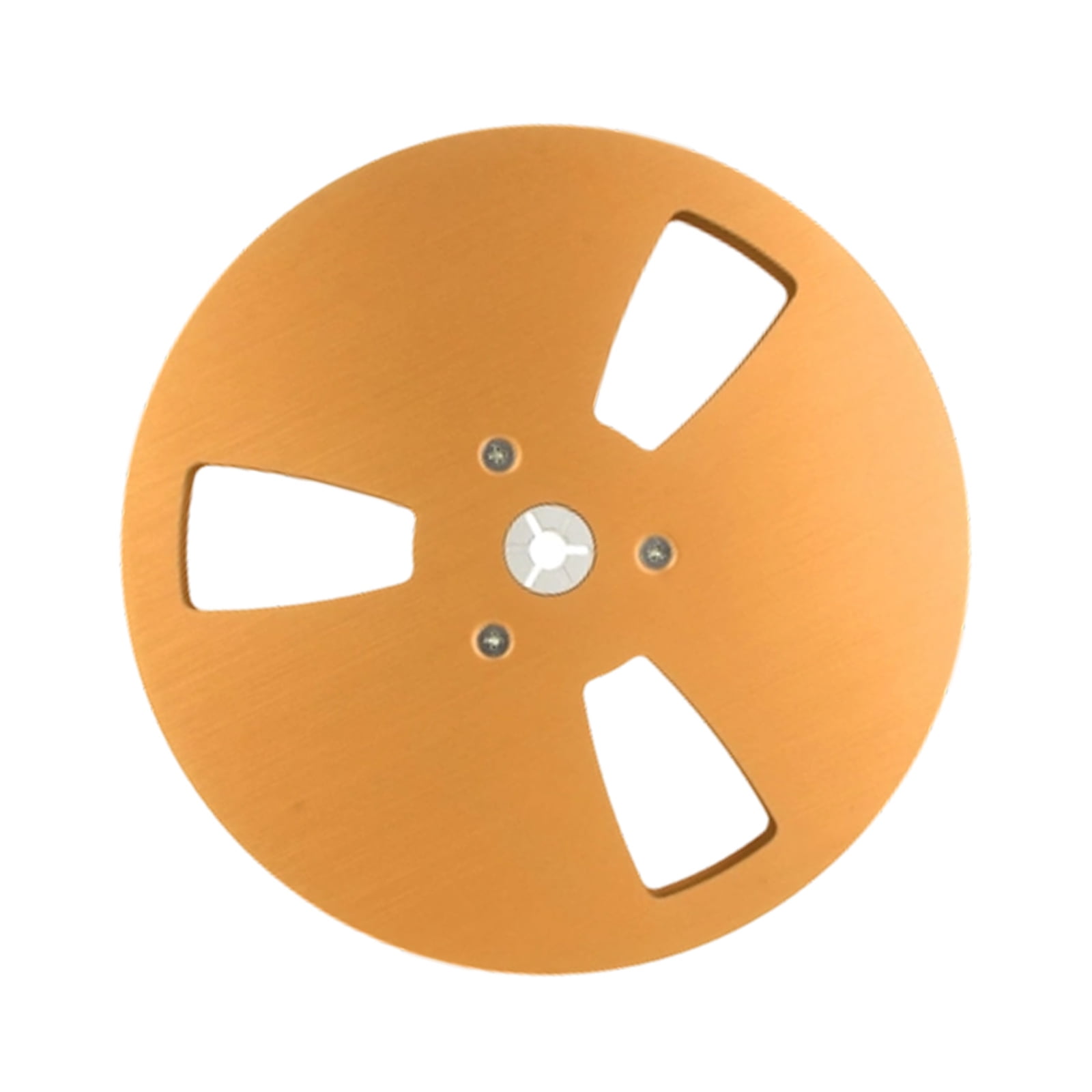 7Inch Empty Tape Reel Aluminum Spools For 1/4Inch Studers Tapes 3Holes Nabs Open Reel Precise Fit For Studio Recording