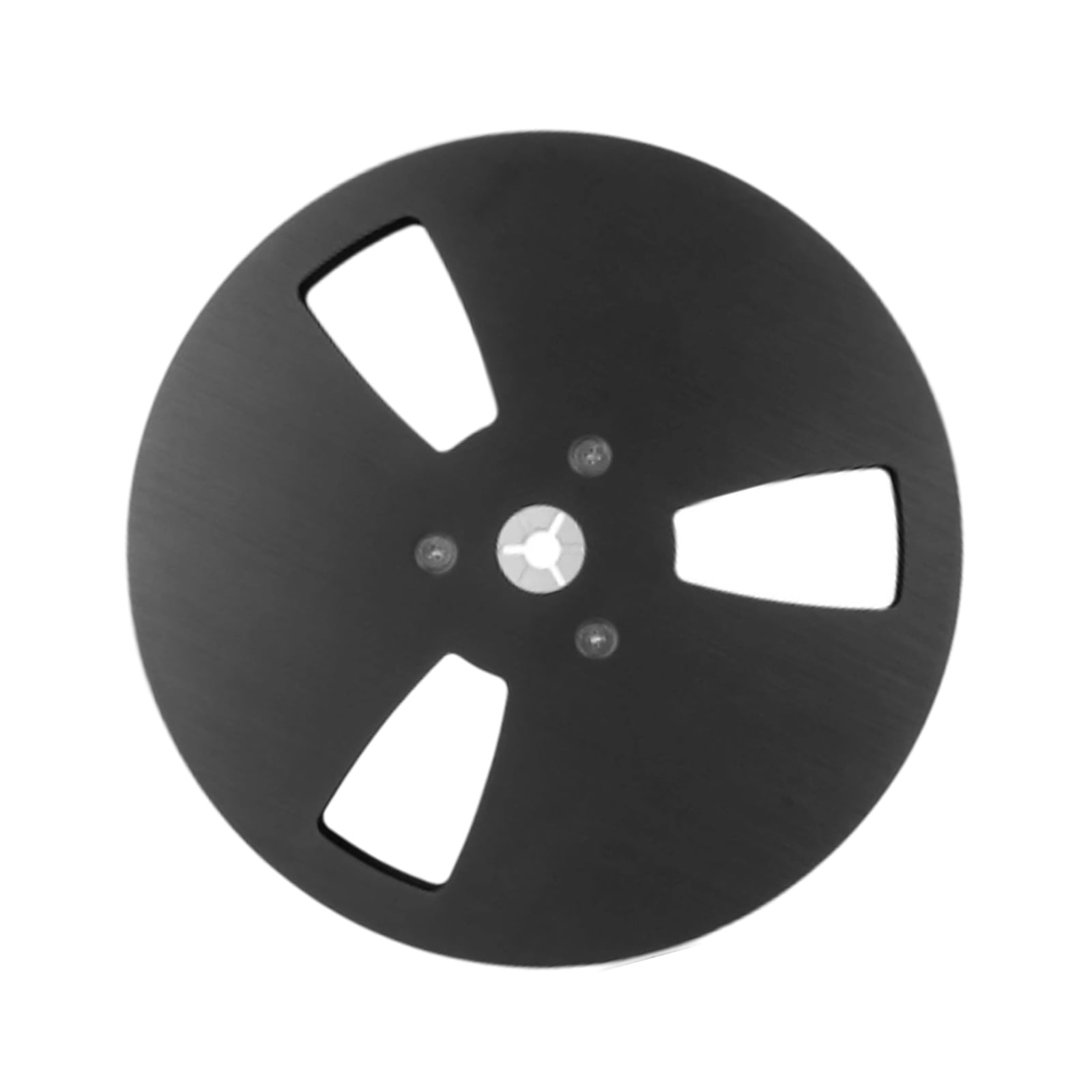 7Inch Empty Tape Reel Aluminum Spools For 1/4Inch Studers Tapes 3Holes Nabs Open Reel Precise Fit For Studio Recording