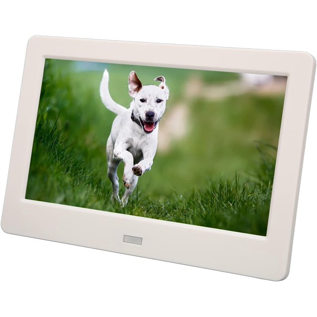 7Inch Hd Digital Photo Frame With Dual Control, Hd Ips Screen