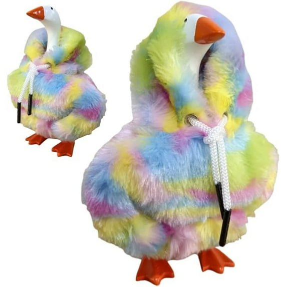 7Inch Porch Goose Outfits, Soft Lawn Goose Clothes Supplies, Desk Figurines Mini Outfits Costumes, Suitable for Porch Outfits Decorations, Outdoor Goose Costumes, Personalized Dress up Decor