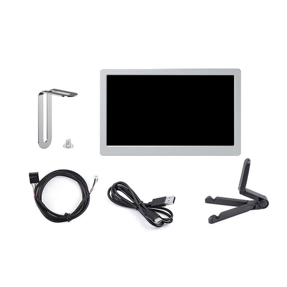 7Inch Small USB Screen 1024x600 IPS Display Screen for Computer Data Memory and Temperature Display Monitors