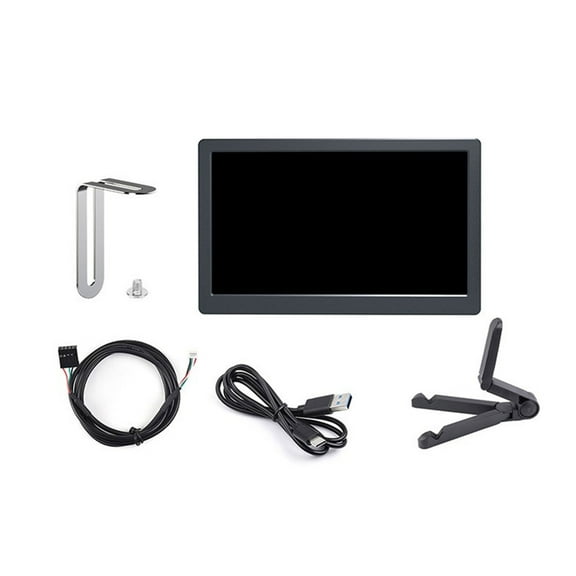 7Inch Small USB Screen 1024x600 IPS Display Screen for Computer Data Memory and Temperature Display Monitors