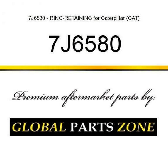 7J6580 - RING-RETAINING for Caterpillar (CAT)