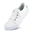 thumbnail image 1 of JENN ARDOR Women Canvas Sneakers Slip on Walking Flats Women Shoes White size 7, 1 of 11