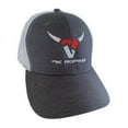 thumbnail image 1 of 7K Roping Logo Cap #4 - Heathered Charcoal Gray / White Mesh Back, 1 of 3