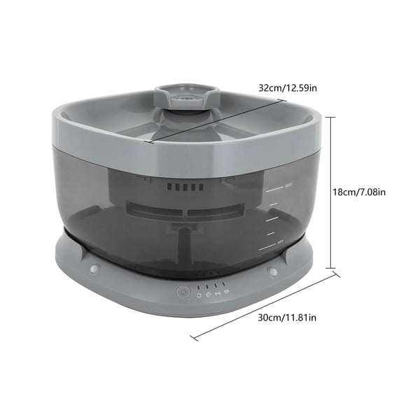 7L/1.85gal Automatic Pet Water/Drinking Fountain for Cats and Dogs with Filter