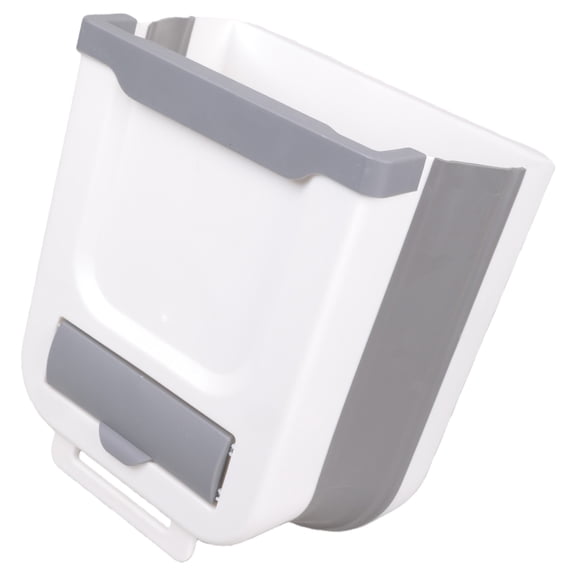 7L/10L Space Saving Foldable Trash Can For Kitchen Cabinet Camping Use Campers Accessories Waste Container