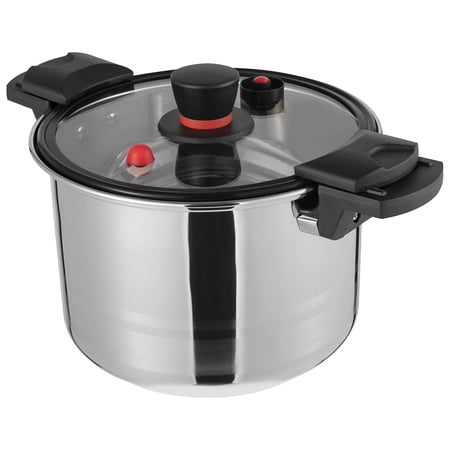 7L/ 7.4 Quart Stainless Steel Pressure Cooker Pressure Stewing Pot Kitchen Cooking Pot