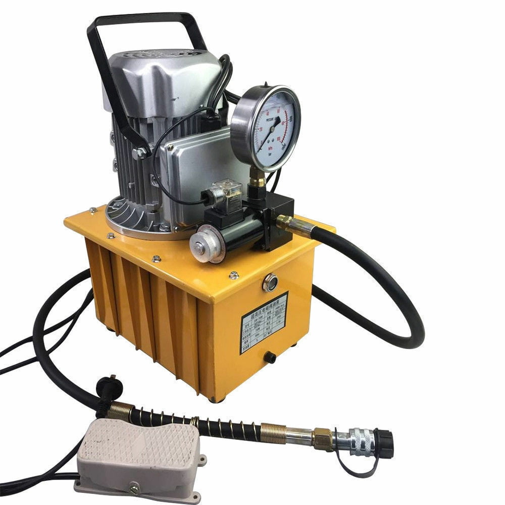 7L 750W Electric Hydraulic Pump Single Acting Solenoid Valve Control ...