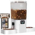thumbnail image 1 of 7L Automatic Cat Dog Feeder, 5G WiFi Smart Pet Food Dispenser with APP Remote Control, Alexa Voice Control & Slow Feeding Mode, 29 Cups Large Capacity Auto Pet Feeder with Timed Feeding Schedule, Det, 1 of 9