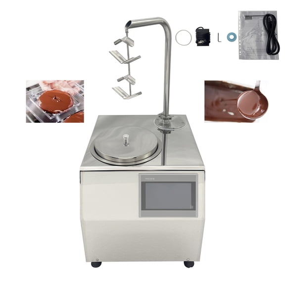 7L Electric Chocolate Melting Machine Thermostat Commercial Desktop LCD Control Panel 110V