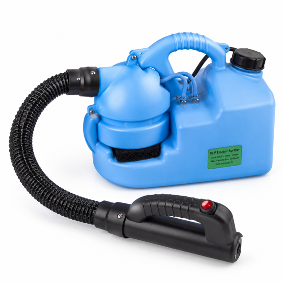 7L Portable Electric Atomizer Sprayer, ULV Cold Fogger for Indoor and Outdoor Use